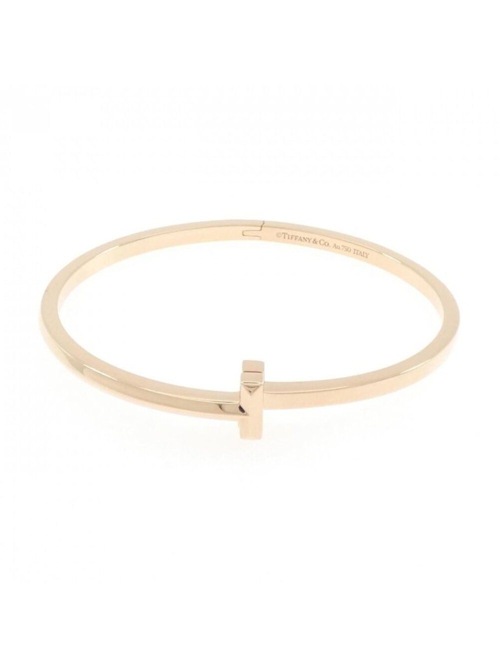 Tiffany & Co One Narrow Hinge Bangle Bracelet